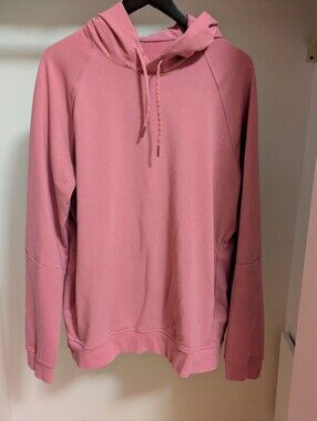 Lululemon Men’s City Sweat Pullover hoodie Brier Rose Pink Size XL